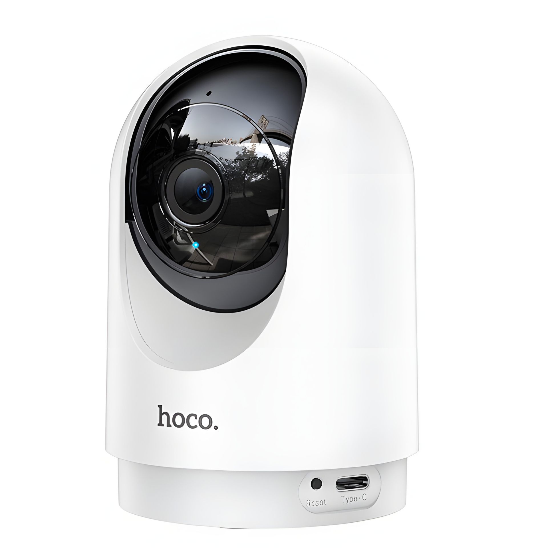 IP-камера відеоспостереження Hoco D1, Wi-Fi 2.4G, TF 128GB, Super HD 2304 × 1296, 3MP, white IP-камера відеоспостереження Hoco D1, Wi-Fi 2.4G, TF 128GB, Super HD 2304 × 1296, 3MP, white