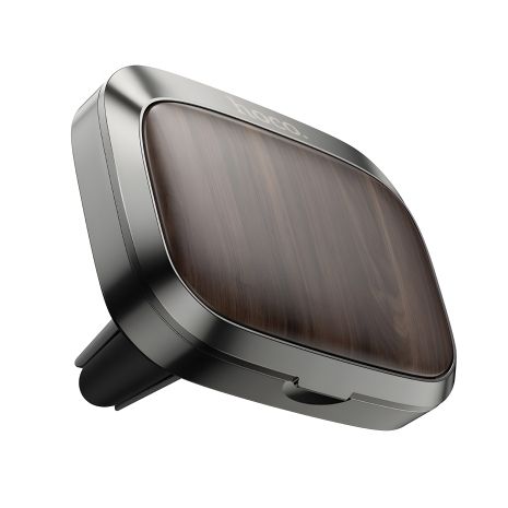 Автомобільний магнітний ароматизатор Hoco ZP8, сірий метал Автомобільний магнітний ароматизатор Hoco ZP8, сірий метал