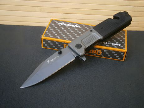 Ніж складаний Browning АК-10 з склобієм та стропорізом 23 см