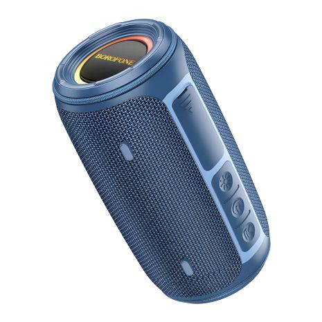 Портативна Bluetooth колонка Borofone BR38 TWS з LED підсвічуванням blue Портативна Bluetooth колонка Borofone BR38 TWS з LED підсвічуванням blue