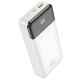 Power Bank Hoco J102A 20000 mAh (Micro-USB/Type-C 18W, 1Type-C PD 20W/1USB QC3.0 18W) White