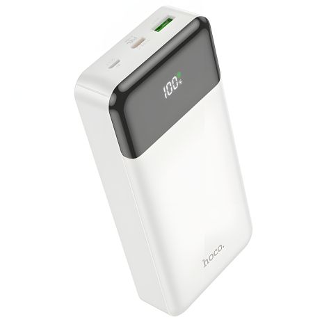 Power Bank Hoco J102A 20000 mAh (Micro-USB/Type-C 18W, 1Type-C PD 20W/1USB QC3.0 18W) White Power Bank Hoco J102A 20000 mAh (Micro-USB/Type-C 18W, 1Type-C PD 20W/1USB QC3.0 18W) White