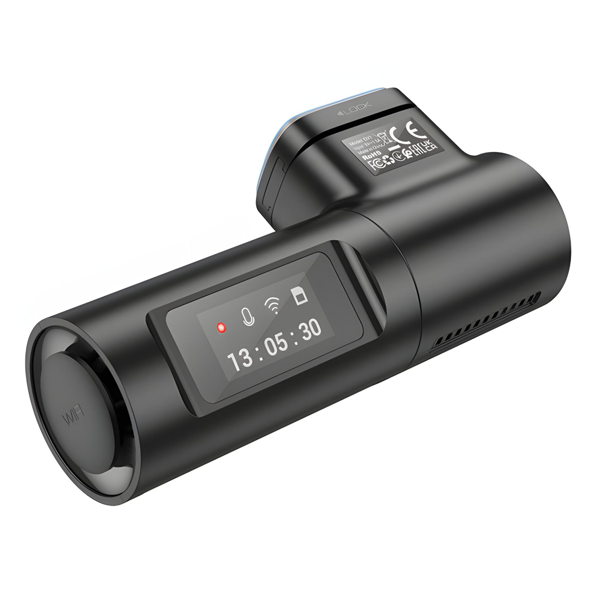 Відеореєстратор Hoco DV1 0.96-inch TFT/WI-FI Чорний Відеореєстратор Hoco DV1 0.96-inch TFT/WI-FI Чорний