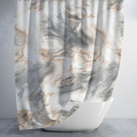 Штора для ванної BaranGrey Tropic 180x200 см (5203) Штора для ванної BaranGrey Tropic 180x200 см (5203)