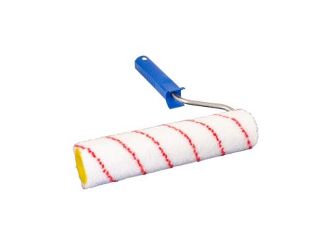 Валик малярный Nylon 48/250/9 мм Ø 8 мм с ручкой MASTERTOOL 92-5404-P Валик малярный Nylon 48/250/9 мм Ø 8 мм с ручкой MASTERTOOL 92-5404-P