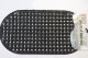 Килимок силіконовий у ванну на присосках PopIt 34*67 см 7232-POP-black