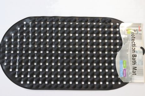 Силіконовий килимок у ванну на присосках PopIt 34*67 см 7232-POP-black