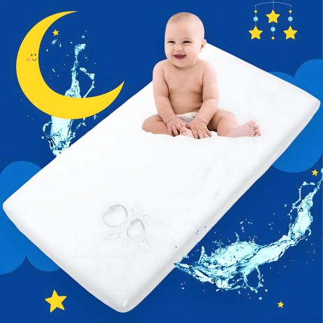 Дитячий водонепроникний наматрацник AQUA STOP PAPAELLA 60х120 см з бортом, махровий, 100% бавовна (8-10816) Дитячий водонепроникний наматрацник AQUA STOP PAPAELLA 60х120 см з бортом, махровий, 100% бавовна (8-10816)