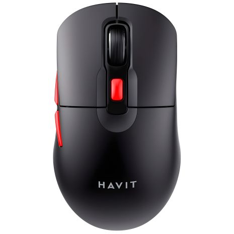Двухрежимная беспроводная мышь HAVIT HV-MS59WB Black 2.4GHz + Bluetooth 5.0, 1600 DPI, 7 клавиш