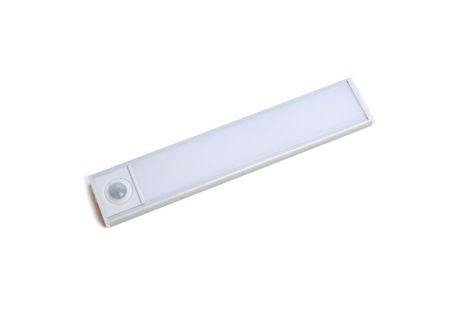 LED світильник L1803 сенсорний, портативний USB Type-C, 30cm, 60LEDs, Три кольори, магнітне кріплення | 3 режими | Для кухні, гардеробу, спальні, коридору, шафи | Сенсор руху та освітлення|Білий