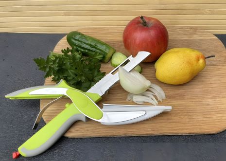 Кухонний ніж-ножиці для нарізки, Розумний Ніж Clever Cutter Knife АХ-6