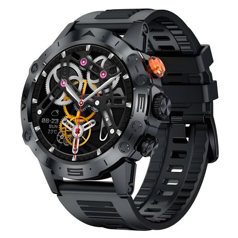 Смарт годинник Hoco Y20 з функцією дзвінка, BT5.1, IP68, 300mAh, 72h, black Смарт годинник Hoco Y20 з функцією дзвінка, BT5.1, IP68, 300mAh, 72h, black