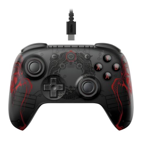 Геймпад 8bitdo Ultimate 2C Black Myth WuKong USB з ефектом Холла для Windows 10, 11, Android Геймпад 8bitdo Ultimate 2C Black Myth WuKong USB з ефектом Холла для Windows 10, 11, Android