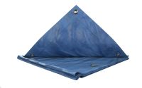 Тент універсальний TARPAULIN 4×4 м Blue MASTERTOOL 79-9404-В