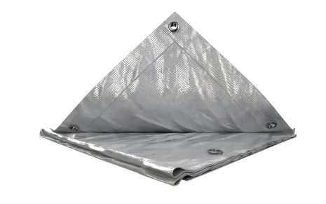 Тент 4х8 м 110 г/м² MASTERTOOL 79-7408 SILVER