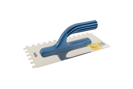 Терка нержавіюча із пластиковою ручкою зубчаста 125×270 мм зуб 10×10 мм MASTERTOOL 08-2127 ProGrater Терка нержавіюча із пластиковою ручкою зубчаста 125×270 мм зуб 10×10 мм MASTERTOOL 08-2127 ProGrater