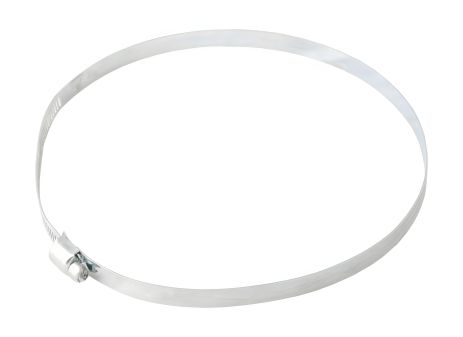 Червячный хомут American type W1 8.0 мм Ø 130-150 мм 10 шт MASTERTOOL 20-1975