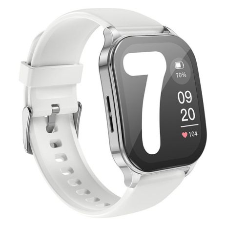 Смарт годинник Hoco Y19 AMOLED з функцією дзвінка сріблястий
