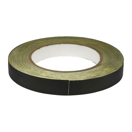 Чёрная ацетатная изолента (ткань) 15мм x 30м