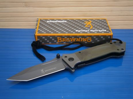 Складаний ніж 22 см EDC Browning АК 713 Tanto