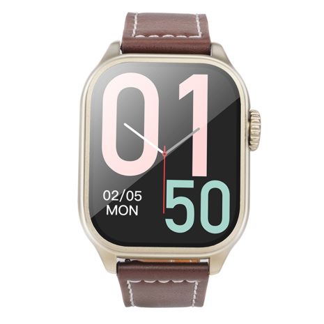 Смарт годинник Hoco Y17 з функцією дзвінка, IP67, BT3.0, BT5.0, NFC, 300mAh, gold Смарт годинник Hoco Y17 з функцією дзвінка, IP67, BT3.0, BT5.0, NFC, 300mAh, gold