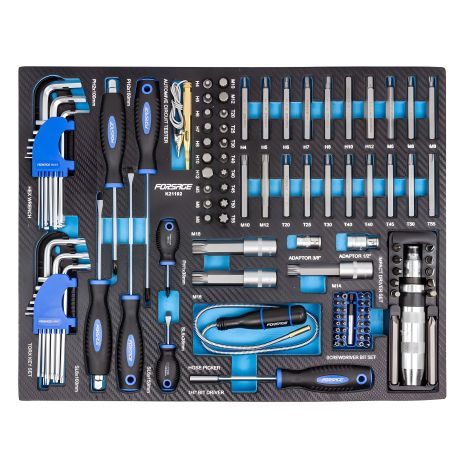 Набір інструментів 119 предметів (ложемент) FORSAGE F-K21192 Набір інструментів 119 предметів (ложемент) FORSAGE F-K21192