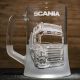 Подарок для дальнобойщика - Бокал для пива с гравировкой, SCANIA Подарок для дальнобойщика - Бокал для пива с гравировкой, SCANIA
