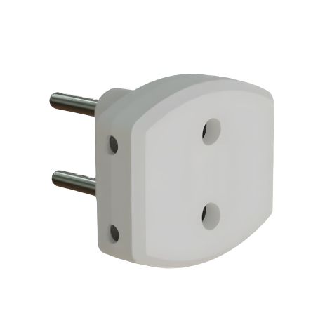 Электросетевая вилка-переходник на 3 гнезда от ТМ VIROK (09V012)