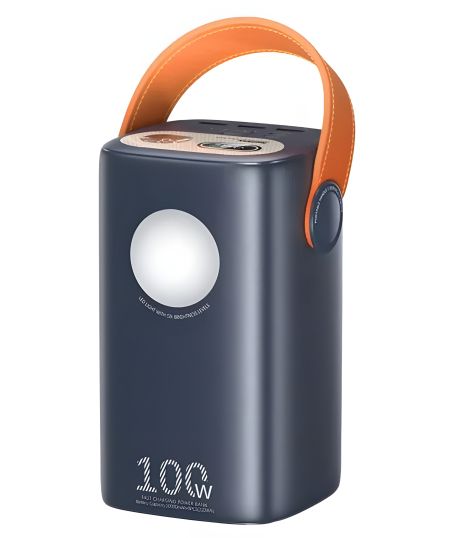 Remax RPP-100 60000mAh повербанк, 100W+22.5W PD+QC, синий