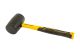 Резиновая киянка 57 мм 450 г фибергласовая ручка черная MASTERTOOL 02-2302 Резиновая киянка 57 мм 450 г фибергласовая ручка черная MASTERTOOL 02-2302
