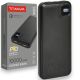Повербанк 10000mAh TITANUM WQ55 22.5W, швидка зарядка, 3 порти, антиковзка поверхня, чорний