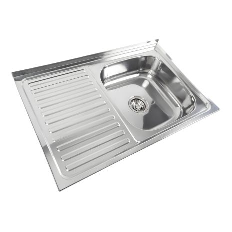 Нержавеющая кухонная мойка Valeso ПОЛИРОВКА 8050 R (0,7/160 мм)