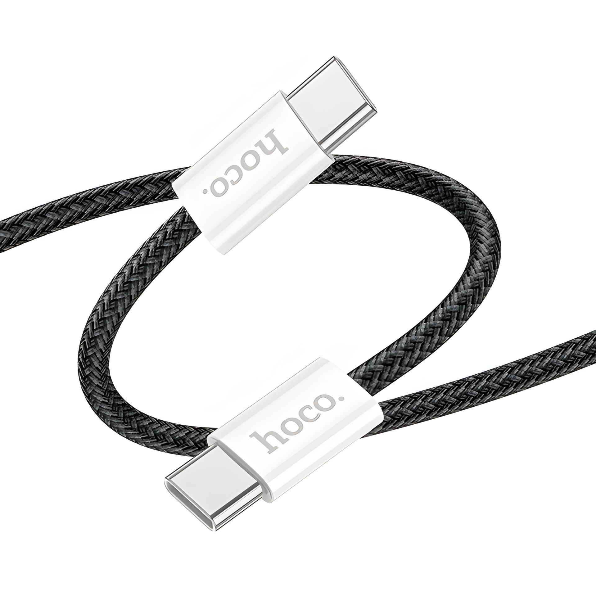 Кабель USB Hoco X104, Type-C to Type-C, PD 60W, 1m, black Кабель USB Hoco X104, Type-C to Type-C, PD 60W, 1m, black