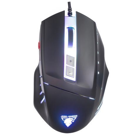 Игровая мышь чёрная Jedel GM890
