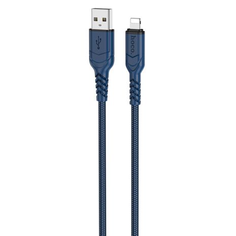 Кабель Hoco X59, USB to Lightning, 2m, blue Кабель Hoco X59, USB to Lightning, 2m, blue