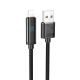 Кабель Hoco U127 с дисплеем USB to Lightning 1.2m black Кабель Hoco U127 с дисплеем USB to Lightning 1.2m black