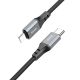 Кабель Hoco X92 Type-C to Lightning, PD 20W, 3m, black