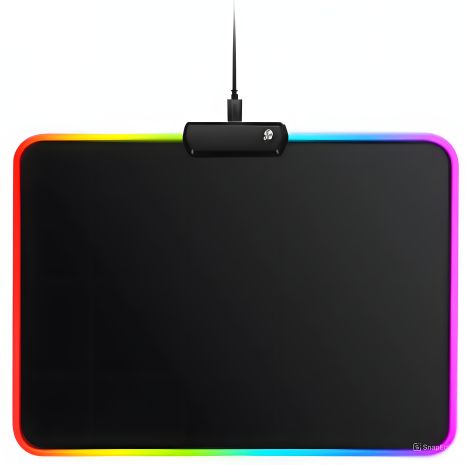 Килимок для мишки TWolf P1 RGB (250*300*4mm) Чорний