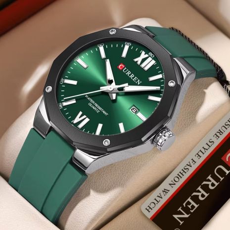 Мужские часы Curren Original Green 1879