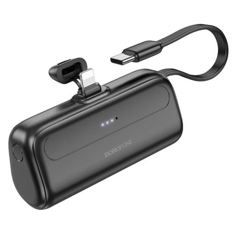 ΠΠΎΠ²Π΅ΡΠ±Π°Π½ΠΊ Borofone BJ41 Pocket iP with cable Type C 5000mAh Π§ΠΎΡΠ½ΠΈΠΉ ΠΠΎΠ²Π΅ΡΠ±Π°Π½ΠΊ Borofone BJ41 Pocket iP with cable Type C 5000mAh Π§ΠΎΡΠ½ΠΈΠΉ