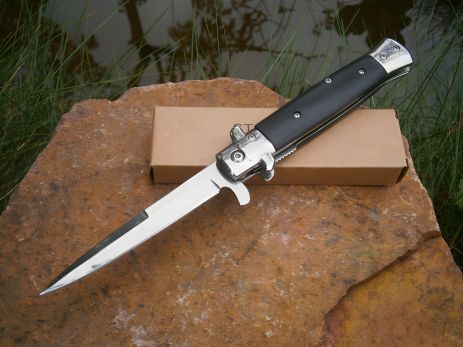 Складаний ніж Elegant Вlack 23 см