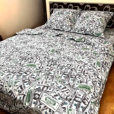 Двуспальный комплект постельного белья Makson баксы, бязь GOLD LUX 100% хлопок (007-1175210Б)