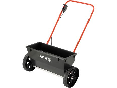 Двухколёсный сеялка-разбрасыватель бункер-25 л, зона действия-0.5 м, 76x 71x 87 см, 10 полож. Yato YT-86713