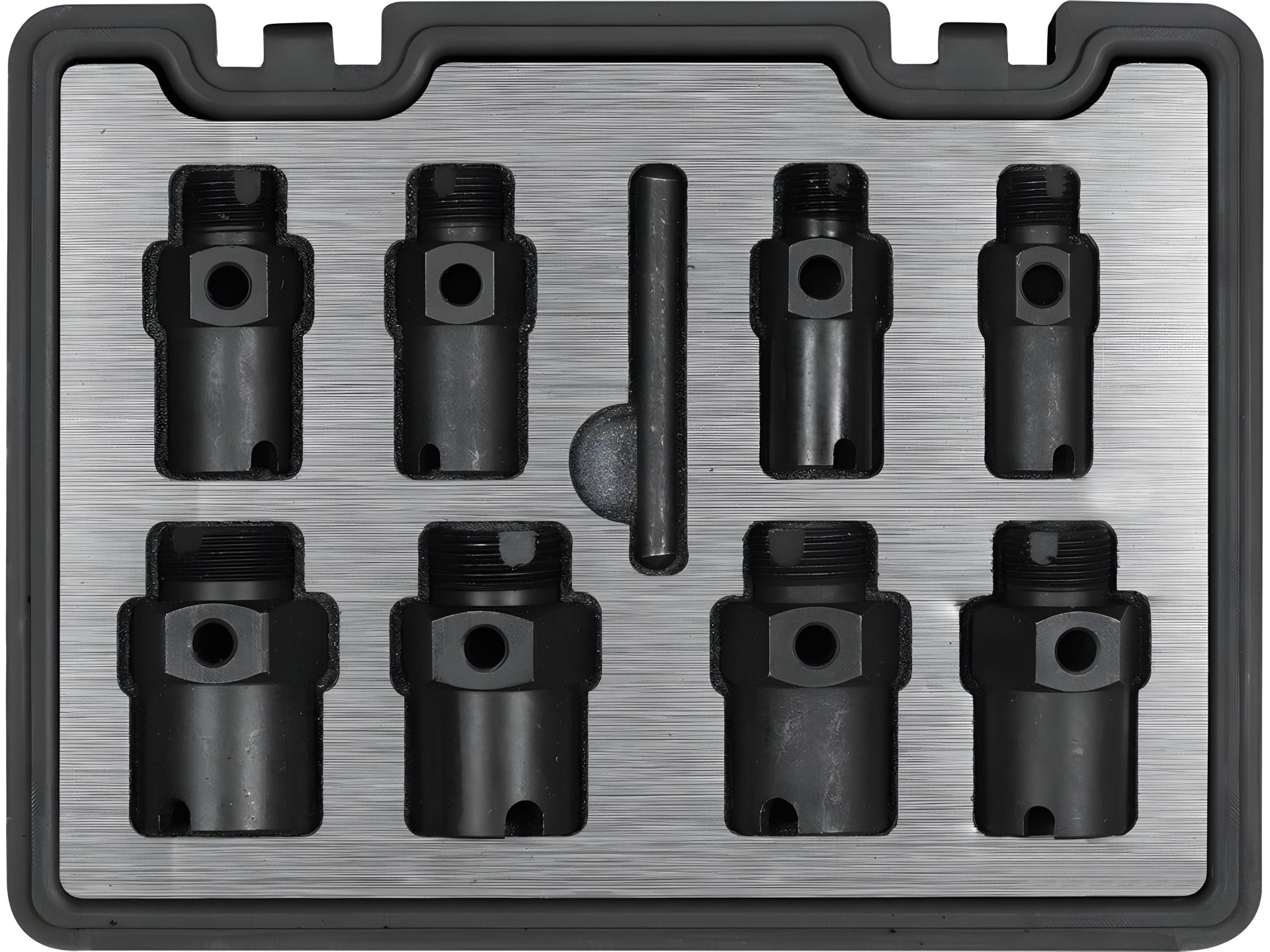 Набор для ремонта резьб винтах внешних и внутрен. М14/16/18/20/24/30х 1,5 мм; М27х 2,2мм, 9 шт Yato YT-17600 Набор для ремонта резьб винтах внешних и внутрен. М14/16/18/20/24/30х 1,5 мм; М27х 2,2мм, 9 шт Yato YT-17600