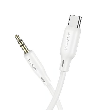 Aux Borofone BL18 Type-C Silicone Белый Aux Borofone BL18 Type-C Silicone Белый
