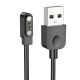 Кабель зарядки для смарт годинника Borofone BD9 чорний Кабель зарядки для смарт годинника Borofone BD9 чорний