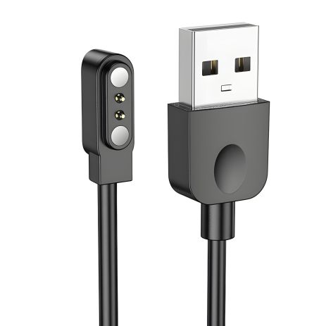 Кабель зарядки для смарт годинника Borofone BD9 чорний Кабель зарядки для смарт годинника Borofone BD9 чорний