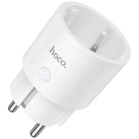 Розумна розетка Hoco AC16 Wi-Fi 2400W white