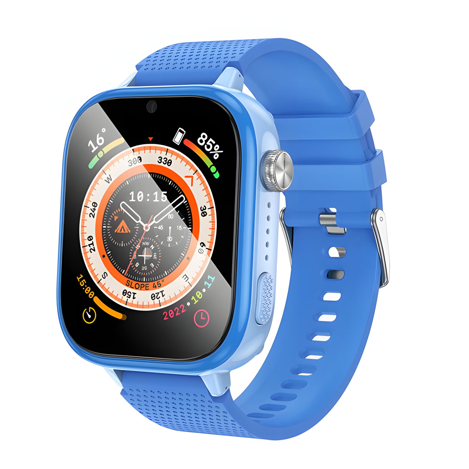 Hoco Y101 Дитячий смарт годинник, 4G, GPS, IP65, 0.3МР, 680mAh, 1-2d, Синій Hoco Y101 Дитячий смарт годинник, 4G, GPS, IP65, 0.3МР, 680mAh, 1-2d, Синій