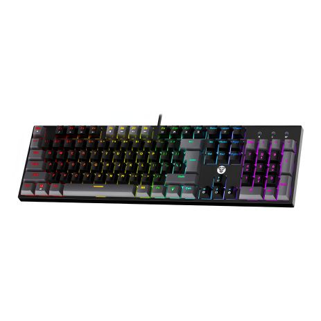 Клавиатура Игровая Fantech ATOM MK886V2 Red Switch Серый/Черный Клавиатура Игровая Fantech ATOM MK886V2 Red Switch Серый/Черный